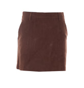 MINI SUEDE SKIRT