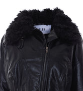 FAUX FUR BOMBER