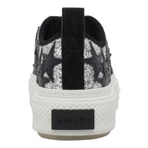 GLITTER STAR COURT SNEAKERS