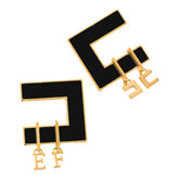 LOGO EARRINGS