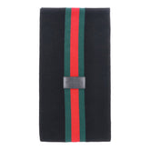 STRIPED WOOL CASHMERE JACQUARD SCARF