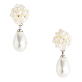 ORECCHINI PEARL CLUSTER DROPLET