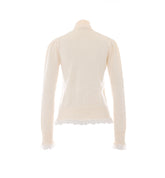 MAGLIA CON DETTAGLIO PIZZO