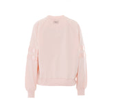 SATIN LOGO SWEATSHIRT