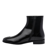 PATENT LEATHER TABI BOOTIES