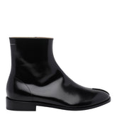 PATENT LEATHER TABI BOOTIES