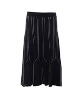 ORIGAMI KNITTED SKIRT