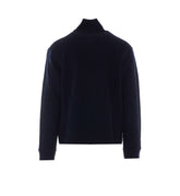 MAGLIA CON ZIP IN MORBIDA LANA COTTA