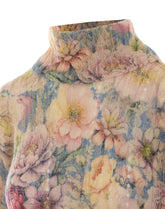 TURTLENECK SWEATER WITH PRINT