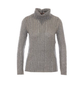 MAGLIA DOLCEVITA CON STAMPA