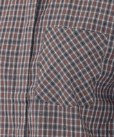 KALMIA CHECKED SHIRT WITH RHINESTONE DECORATIONS