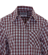 KALMIA CAMICIA A QUADRI CON DECORAZIONI STRASS