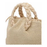 MEDIUM RAFFIA SOFT BOMBOM HANDBAG