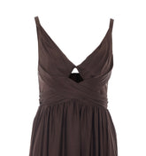 DRAPED MAXI DRESS