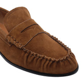 SUEDE LOAFERS