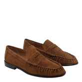 SUEDE LOAFERS