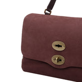 SMALL POSTINA JONES NABUK HANDBAG