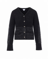 WOOL AND CASHMERE CARDIGAN