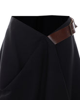 GRAIN DE POUDRE ASYMMETRICAL SKIRT