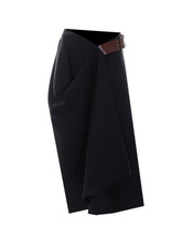 GRAIN DE POUDRE ASYMMETRICAL SKIRT