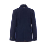DENIM DOUBLE BREASTED BUTTON JACKET