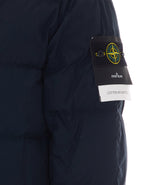 LOGO COTTON NYLON TELA DOWN JACKET