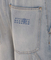 DENIM CARPENTER JEANS WITH NUMERIC LOGO