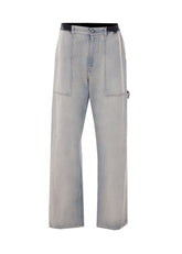 DENIM CARPENTER JEANS WITH NUMERIC LOGO