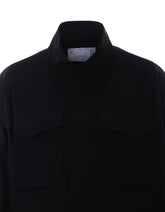 SUITING X CREPE BACK SATIN SHIRT