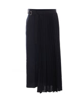 DOUBLE-FACED HERRINGBONE X SUITING SKIRT