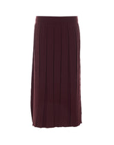 T MONOGRAM JACQUARD SKIRT