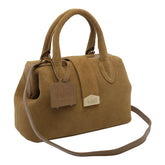 SMALL SUEDE DOCTOR HANDBAG