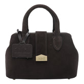 SMALL SUEDE DOCTOR HANDBAG