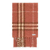CHECK BOUCLE' SCARF