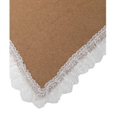 WOOL LACE TRIANGULAR SCARF