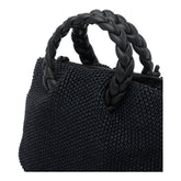 MEDIUM BOMBOM RAFIA HANDBAG