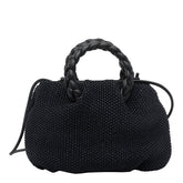 MEDIUM BOMBOM RAFIA HANDBAG