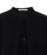 CARDIGAN TROMPE L'OEIL IN LANA MERINO