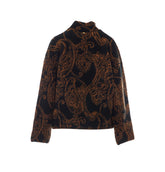 JACQUARD JERSEY BOMBER