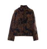 JACQUARD JERSEY BOMBER