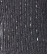 MAGLIA IN MISTO LANA CON STRASS
