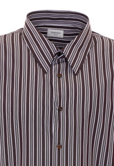 STRIPED COTTON POPLIN SHIRT