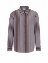 STRIPED COTTON POPLIN SHIRT