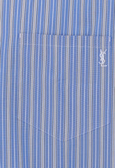 CASSANDRE STRIPED COTTON POPLIN SHIRT