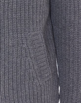 WOOL CABLE-KNIT JACKET