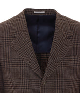 TAILORED PRINCE OF WALES CASHMERE JACKET