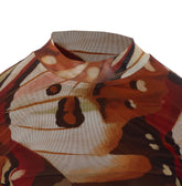 BORBOFLY MULTICOLOR TULLE BLOUSE