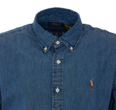 POLO LOGO DENIM SHIRT
