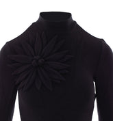 LONG SLEEVES FLOWER TOP
