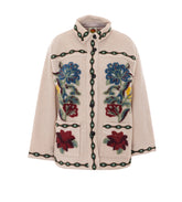 LUNAR BOHO CROPPED FLEECE COAT